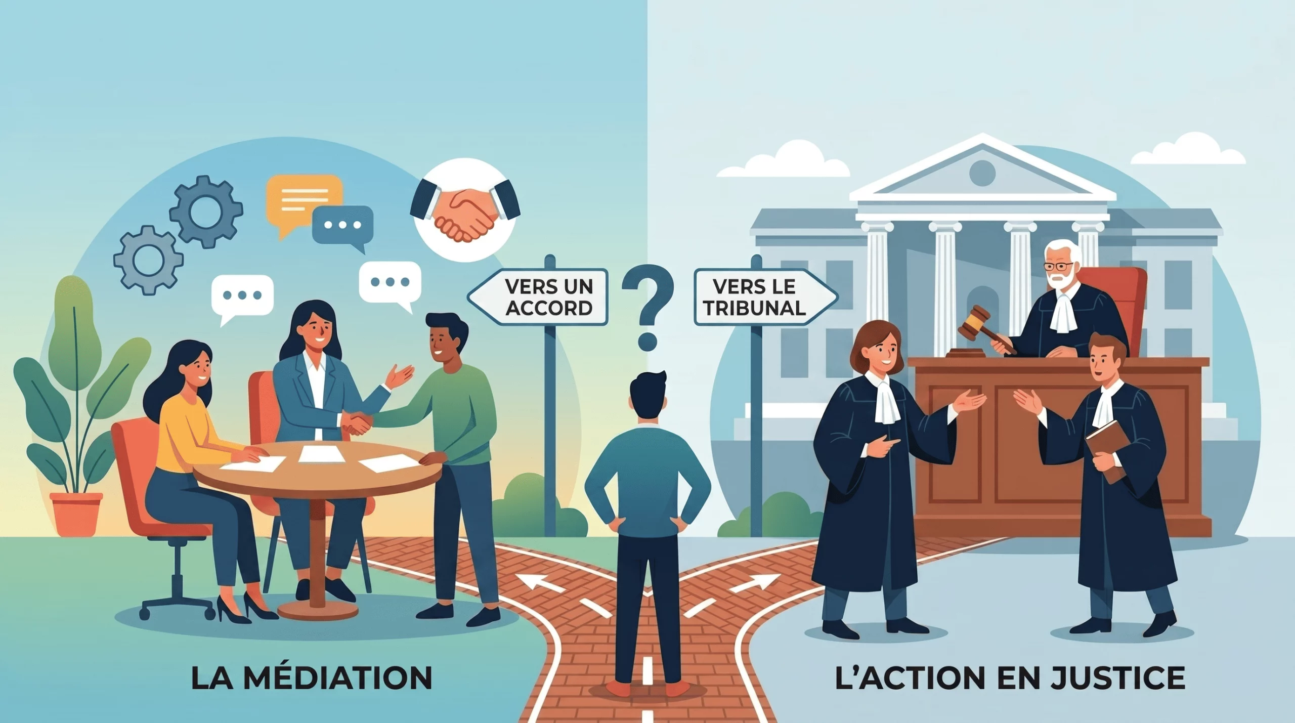 médiation ou tribunal